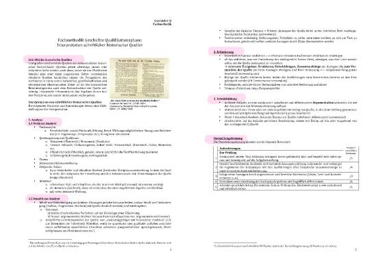 Quellenanalyse Geschichte: Beispiele, Aufbau, und Formulierungshilfen