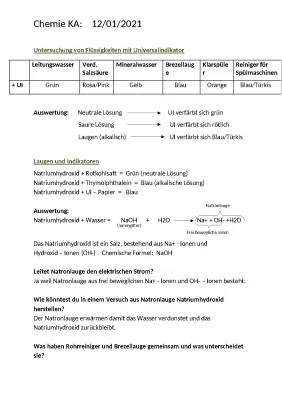 Wie du 4%ige und 10%ige Natronlauge herstellst und was sie alles kann