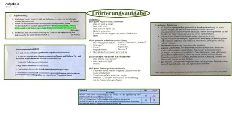 Wie ist eine SoWi Klausur aufgebaut? - SoWi Klausur 11 Klasse & Q1 Wirtschaftspolitik