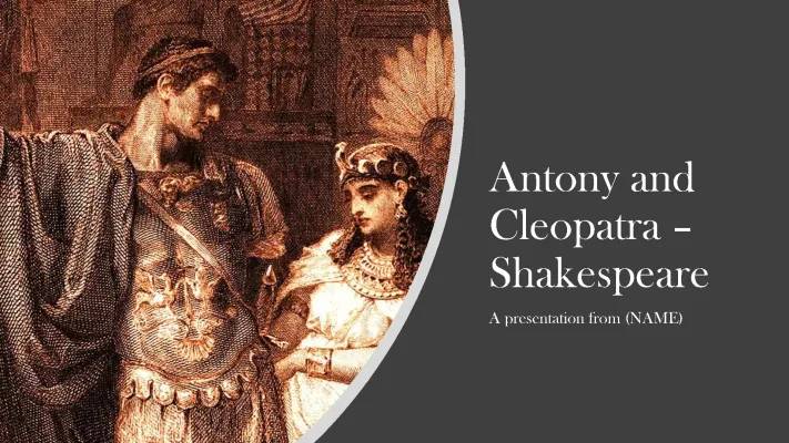 Antony and Cleopatra PDF: Character Analysis, Themes, and Summary for Kids