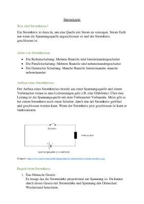 Wie funktioniert ein Stromkreis? Stromkreis für Kinder einfach erklärt