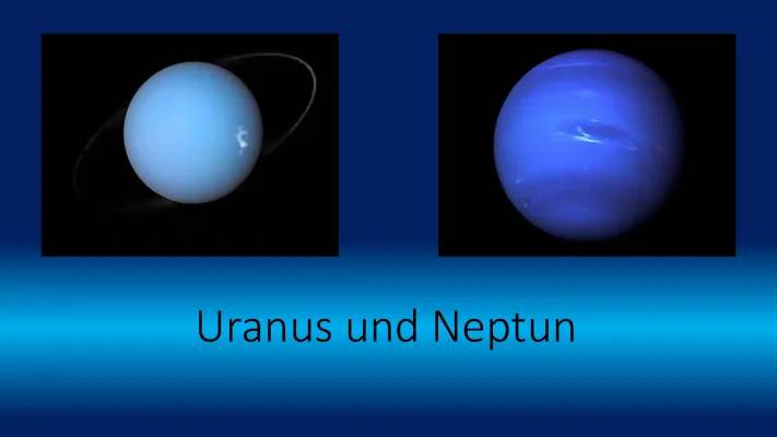 Entdecke Neptun und Uranus: Steckbrief, Besonderheiten und Geheimnisse