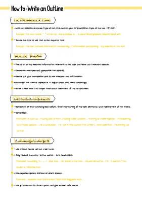 How to Create an Outline: Fun Guide with Examples for School Projects