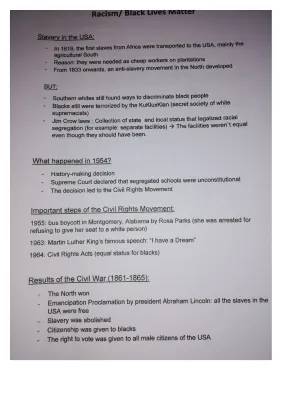 Understanding Racial Segregation Laws in the USA and the Black Lives Matter Movement