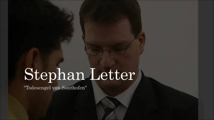 Stephan Letter - Der Todesengel Krankenpfleger und seine Geschichte