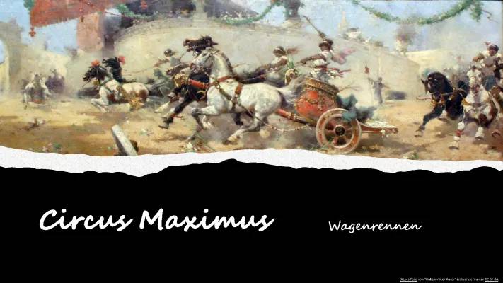 Circus Maximus: Abenteuer von Gestern bis Heute