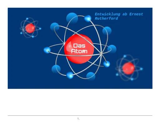 Rutherford und Bohr Atommodelle einfach erklärt