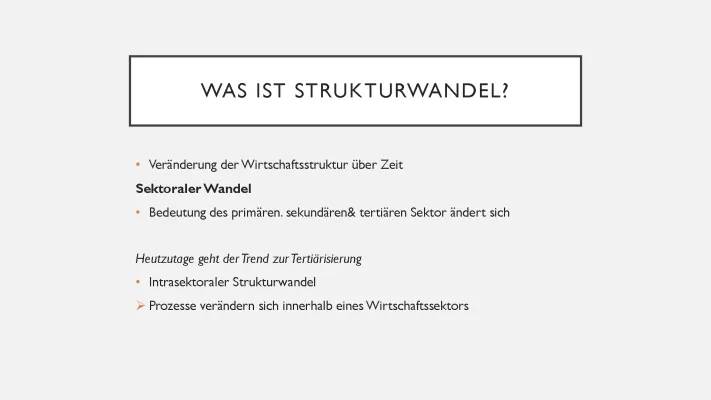 Strukturwandel und Standortfaktoren einfach erklärt für Kids