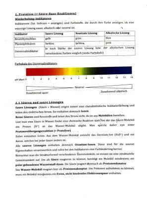 Protolyse einfach erklärt: Säuren, Basen und ihre Eigenschaften