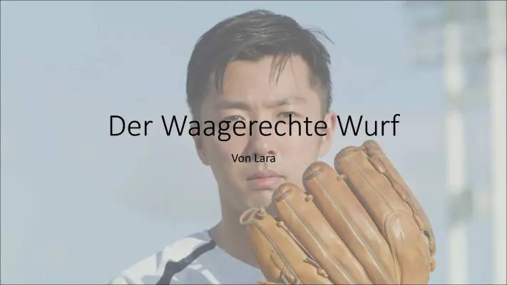 Der Waagerechte Wurf 