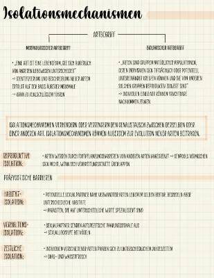 Entdecke die Welt der Isolationen in der Biologie: Beispiele und Arten