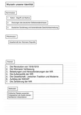 Weimarer Republik: Coole Abitur Aufgaben und Zusammenfassungen als PDF