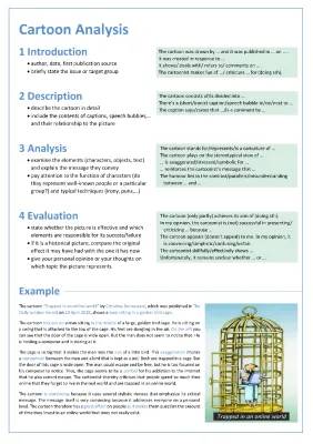 Cartoon Analysis Example PDF: Easy Steps for Kids