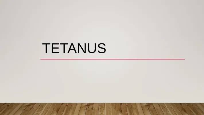 Tetanus leicht erklärt: Symptome, Impfung und Behandlung