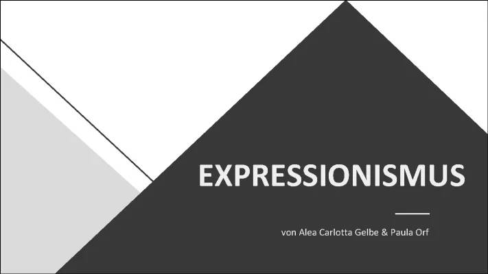 Entdecke den Expressionismus: Kunst, Farben und Musik einfach erklärt