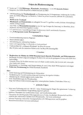 Wiedervereinigung Deutschland: Wirtschaftliche Folgen und Probleme der 90er Jahre