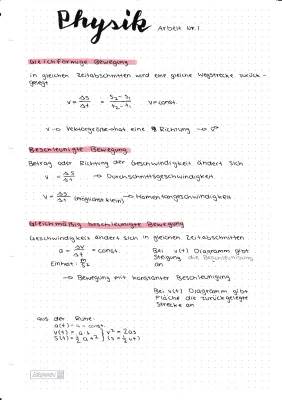 Die coole Welt der Bewegung: Gleichmäßig beschleunigte Bewegung und das Trägheitsgesetz