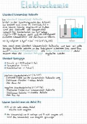 Standard-Wasserstoff-Halbzelle Aufbau und Reaktionsgleichung einfach erklärt