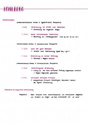 Kohlberg Stufenmodell: PDF, Beispiele und Unterrichtsmaterial