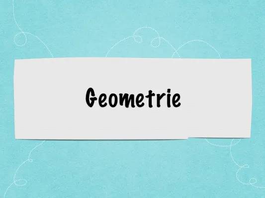 Geometrische Grundbegriffe für die 5. Klasse - Einfache PDF mit Aufgaben und Lösungen