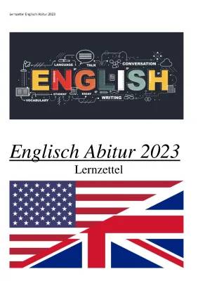 Englisch Abitur: Aims and Ambitions Zusammenfassung & Unterrichtsmaterial PDF