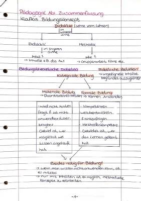 Klafki Bildungstheorie und Kritisch-konstruktive Didaktik einfach erklärt