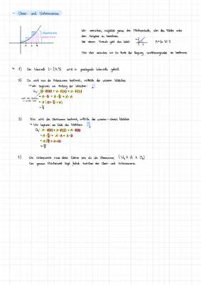 Ober- und Untersumme: Formel, Aufgaben und Übungen für Kinder