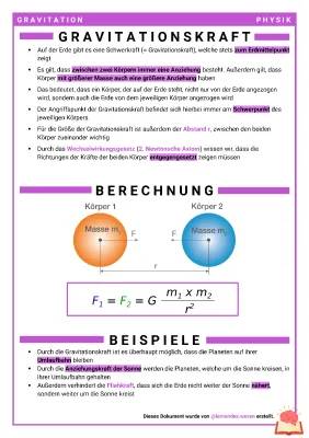 Gravitationskraft einfach erklärt: Formeln, Einheiten und Beispiele