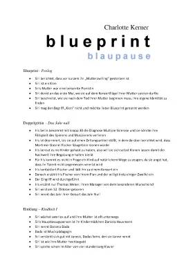 Blueprint: Coole Arbeitsblätter, Zusammenfassungen und Film geile Materialien