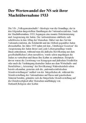 NS-Wirtschaftspolitik und Nürnberger Gesetze 1933-1935: Einfach erklärt für Kinder