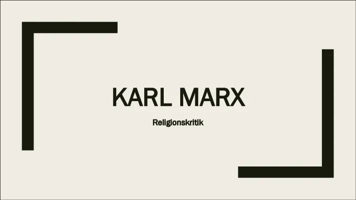 Feuerbach und Karl Marx: Religionskritik einfach erklärt