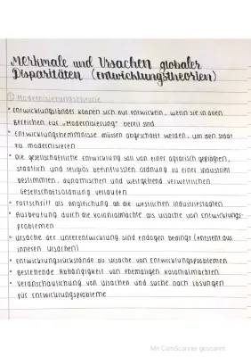 Globale Disparitäten: Definition, Beispiele & Ursachen - Modernisierungstheorie und Dependenztheorie