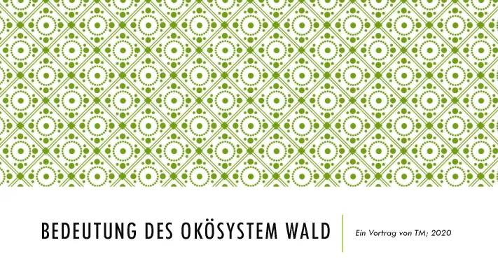 Die Bedeutung und das Ökosystem des Waldes: Arbeitsblätter für die Grundschule