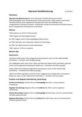 Operante Konditionierung Einfach Erklärt: Beispiele aus Schule, Alltag und mehr!