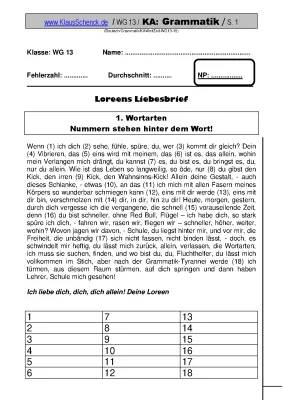 Kostenlose Klassenarbeiten und Lösungen für Klasse 5-8