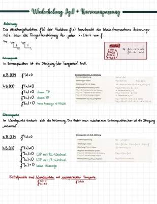 Mathe Abitur: Extrempunkte und Wendepunkte Aufgaben, Binomialverteilung, Kurvendiskussion, Mathe Abi Lösungen