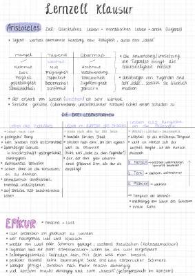 Aristoteles Glückseligkeit einfach erklärt - Alles über Aristoteles' Philosophie