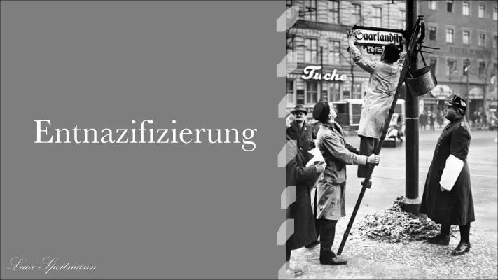 Einfach erklärt: Entnazifizierung in Deutschland und die Nürnberger Prozesse