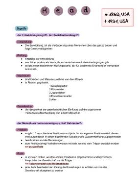 Mead und Krappmann: Symbolischer Interaktionismus und Rollentheorien erklärt