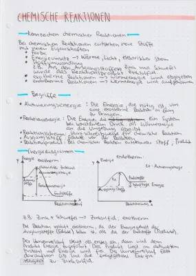 Exotherme und Endotherme Reaktion: Beispiele und Energiediagramme