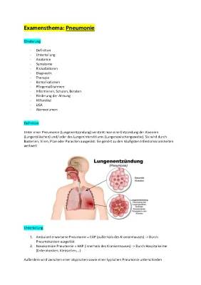 Pneumonie