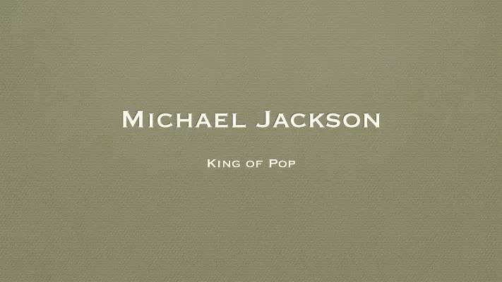 Die Welt von Michael Jackson und der Popmusik