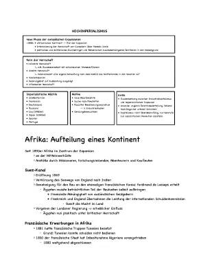 Deutsche Kolonien in Afrika & Hochimperialismus: Einfach erklärt