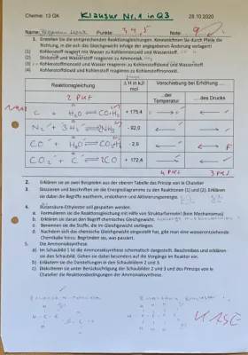 Chemisches Gleichgewicht & Le Chatelier: Einfach Erklärt Mit Ammoniaksynthese und Reaktionen