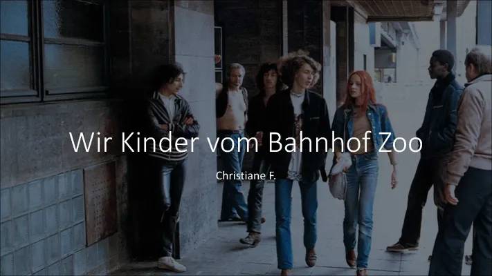 Wir Kinder vom Bahnhof Zoo: Wer lebt noch und was ist mit Christiane F?