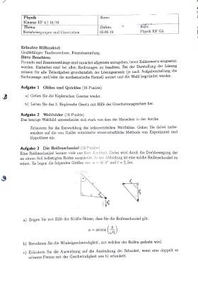 Coole Physik Übungen: Kreisbewegungen & Optik für Klasse 6 bis 11