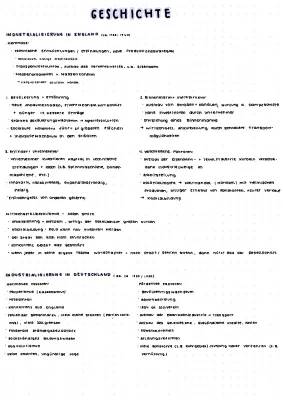 Warum begann die Industrialisierung in England und Deutschland? Zusammenfassung und Vergleich
