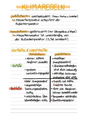 Was sind Homoiotherme und Poikilotherme Tiere? - Unterschiede, Beispiele, und Klimaregeln