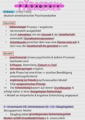 Eriksons Stufenmodell: Einfache Erklärung & Tabelle für die 8 Stufen der psychosozialen Entwicklung