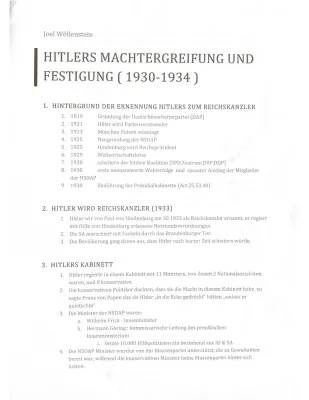 Ermächtigungsgesetz und Notverordnung 1933 einfach erklärt